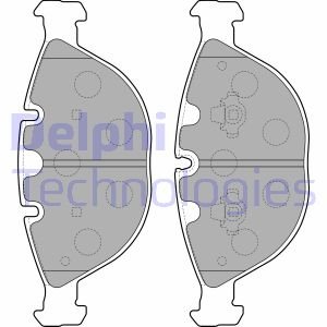 A_Гальмівні колодки дискові BMW 7(E65)/X5(E53) "F "01-09 Delphi LP1798