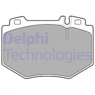 Комплект тормозных колодок Delphi LP1851