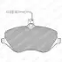 Тормозные колодки дисковые CITROEN/PEUGEOT C5/C6/607/407 &quot;F &quot;04&gt;&gt; Delphi LP1891 (фото 2)