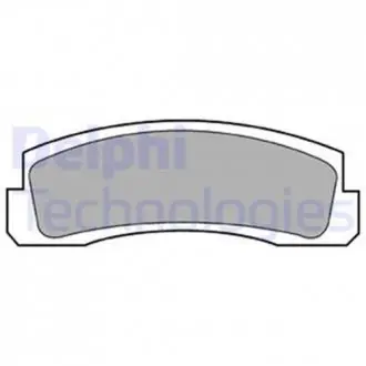 Тормозные колодки Delphi LP189