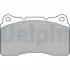 Тормозные колодки, дисковый тормоз.) Delphi LP1944 (фото 1)