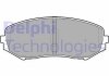 Тормозные колодки, дисковые. Delphi LP2001 (фото 1)