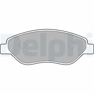 A_Гальмівні колодки дискові OPEL Corsa "F "06-15 Delphi LP2010