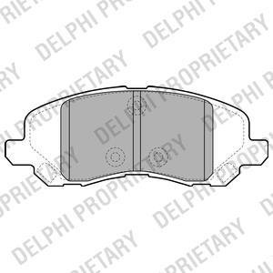 Тормозные колодки, дисковый тормоз.) Delphi LP2038
