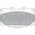 A_Гальмівні колодки дискові SUBARU Impreza &quot;F &quot;00-07 - знято з виробництва Delphi LP2044 (фото 1)