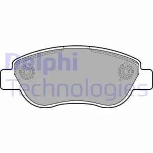 Тормозные колодки, дисковые. Delphi LP2075 (фото 1)