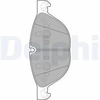 Гальмівні(тормозні) колодки Delphi LP2091