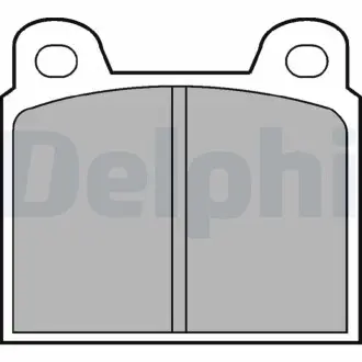 Тормозные колодки, дисковый тормоз.) Delphi LP20
