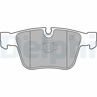 Гальмівні колодки дискові MERCEDES S(W220)/CL(C216) "R "01>> Delphi LP2115