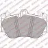 A_Гальмівні колодки дискові PORSCHE Caenne &quot;F &quot;03-07 Delphi LP2116 (фото 2)