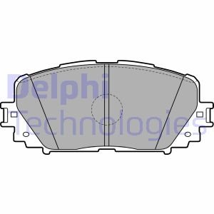 Тормозные колодки, дисковые. Delphi LP2123 (фото 1)