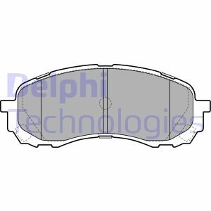 A_Гальмівні колодки дискові SUBARU Impreza "F "00>> Delphi LP2128