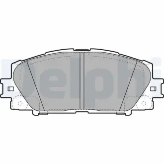 Тормозные колодки, дисковые. Delphi LP2135