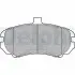 A_Гальмівні колодки дискові HYUNDAI Elantra &quot;F &quot;03-05 Delphi LP2150 (фото 1)