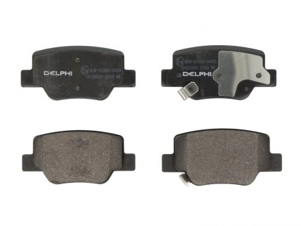Комплект тормозных колодок из 4 шт. дисков Delphi LP2193 (фото 1)