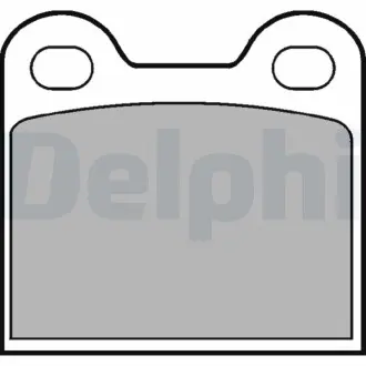 Тормозные колодки, дисковый тормоз.) Delphi LP21