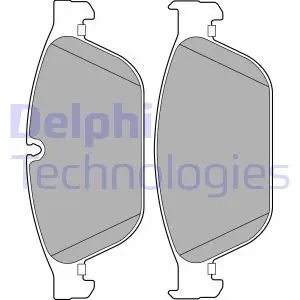 Тормозные колодки, дисковые. Delphi LP2239