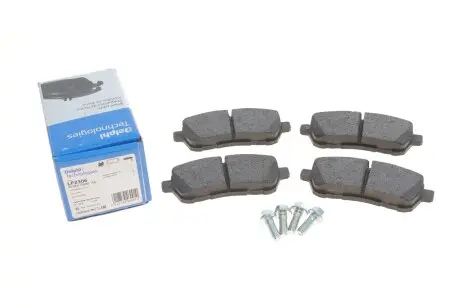 Тормозные колодки дисковые FORD Fiesta "F "08>> Delphi LP2306