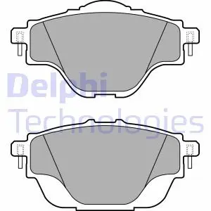 Гальмівні колодки, дискові Delphi LP2509
