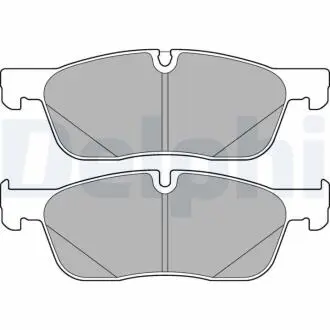 Комплект гальмівних колодок передн, JAGUAR F-PACE, XE, XF II, XF SPORTBRAKE, LAND ROVER RANGE ROVER VELAR 2.0-3.0H 03.15- Delphi LP3188