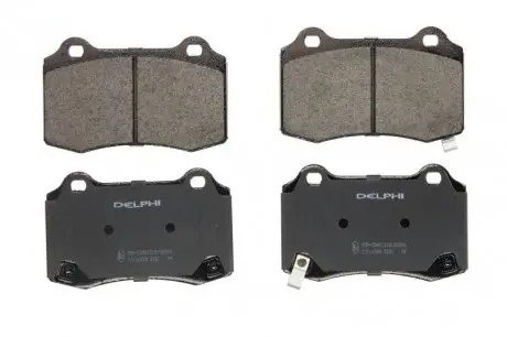Тормозные колодки TYL JEEP CHEROKEE IV 10- Delphi LP3281