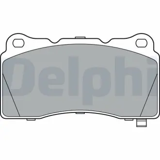 Гальмівні колодки, дискові Delphi LP3362
