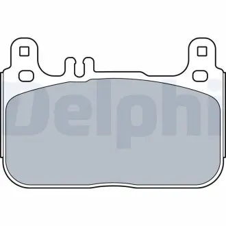 Тормозные колодкиPRZOD Delphi LP3512
