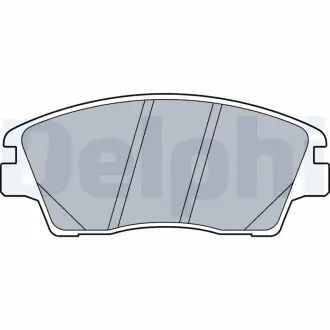 Гальмівні колодки TUCSON (TL, TLE), 05 Delphi LP3519