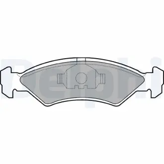Гальмівні(тормозні) колодки Delphi LP351