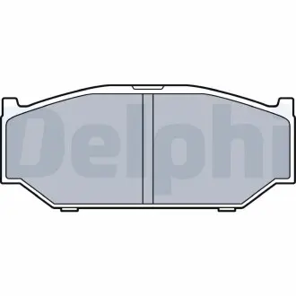 Тормозные колодкиPRZOD Delphi LP3544