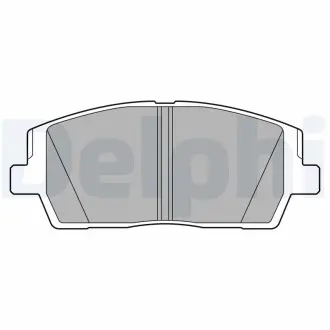 Гальмівні колодки, дискові Delphi LP3552