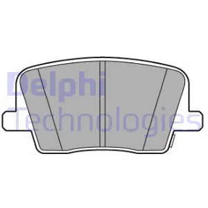 Гальмівні колодки, дискові Delphi LP3581