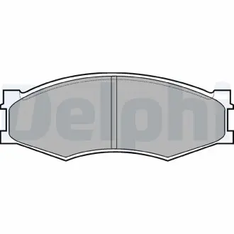 Тормозные колодки Delphi LP358