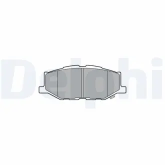 Гальмівні колодки, дискові Delphi LP3637