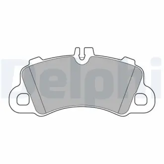 Гальмiвнi колодки дисковi Delphi LP3639