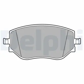 Гальмівні колодки, дискові Delphi LP3644