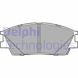 Комплект гальмівних колодок Delphi LP3645