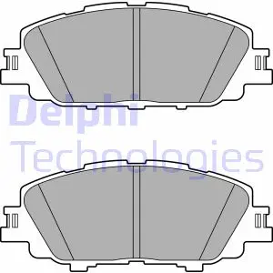 Гальмівні колодки, дискові. Delphi LP3647