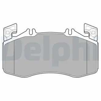 Гальмівні колодки, дискові Delphi LP3654