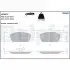 Комплект гальмівних колодок передн, FORD FOCUS III, KUGA II, TOURNEO CONNECT V408 NADWOZIE WIELKO, TRANSIT CONNECT, TRANSIT CONNECT V408/MINIVAN 1.0-2.0D 07.12- Delphi LP3672 (фото 1)