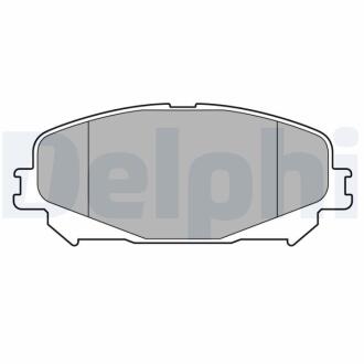 Гальмівні колодки, дискові Delphi LP3734