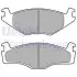 Тормозные колодки дисковые SEAT/VW Cordoba/Ibiza/Golf/Jetta/Passat &quot;F &quot;83-02 Delphi LP420 (фото 1)