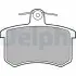 Тормозные колодки дисковые AUDI 100/A4/A8 &quot;R &quot;86-03 Delphi LP451 (фото 1)