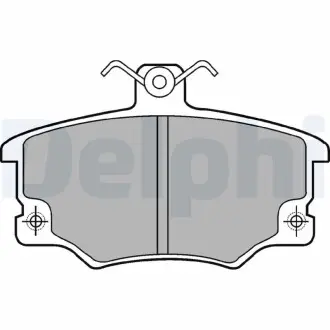 Тормозные колодки Delphi LP459