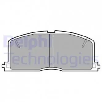 Тормозные колодки дисковые TOYOTA Celica/Corolla/Corona/Camri/Starlet \'\'F\'\'83-03 Delphi LP460