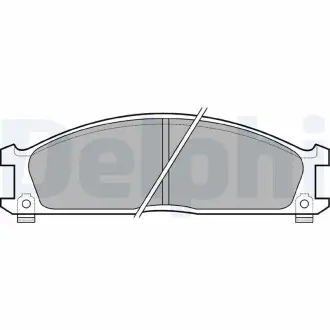 Гальмівні(тормозні) колодки Delphi LP543
