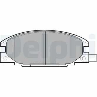 Гальмівні(тормозні) колодки Delphi LP629