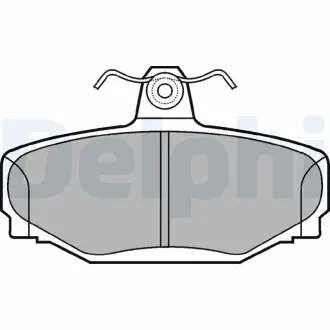 Гальмівні(тормозні) колодки Delphi LP637