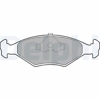Тормозные колодки Delphi LP677