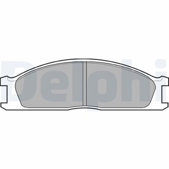 Гальмівні(тормозні) колодки Delphi LP726